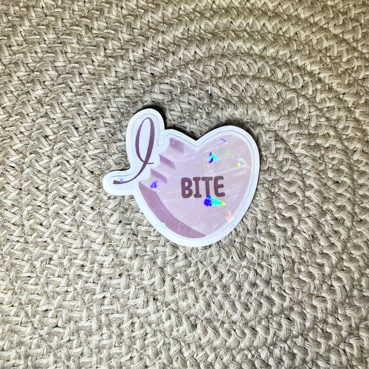 I Bite Sticker
